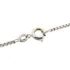 Image 4 of White gold Venetian chain | 43.5 cm