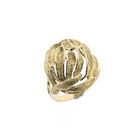 Image 1 of Gold ring with leaves
