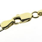 Image 4 of Two-tone gold Figaro link bracelet