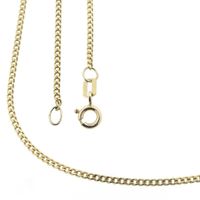 8-karat gourmet link chain | 46 cm