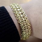 Image 2 of Gold fantasy link bracelet