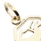 Image 4 of Gold zodiac sign pendant; Scorpio