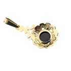 Image 6 of Vintage gold pendant with garnet