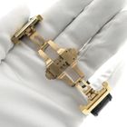 Image 11 of Cartier Santos 100 XL Automatic 2732 - W20071Y1; 18k gold watch with diamond setting