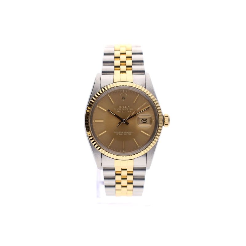 Image 1 of Rolex Datejust 36mm 16013; Automatic Bi-color Watch (Full Set '85)