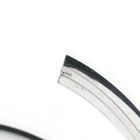 Image 6 of Silver Slave Bracelet with Pattern; Size S/M