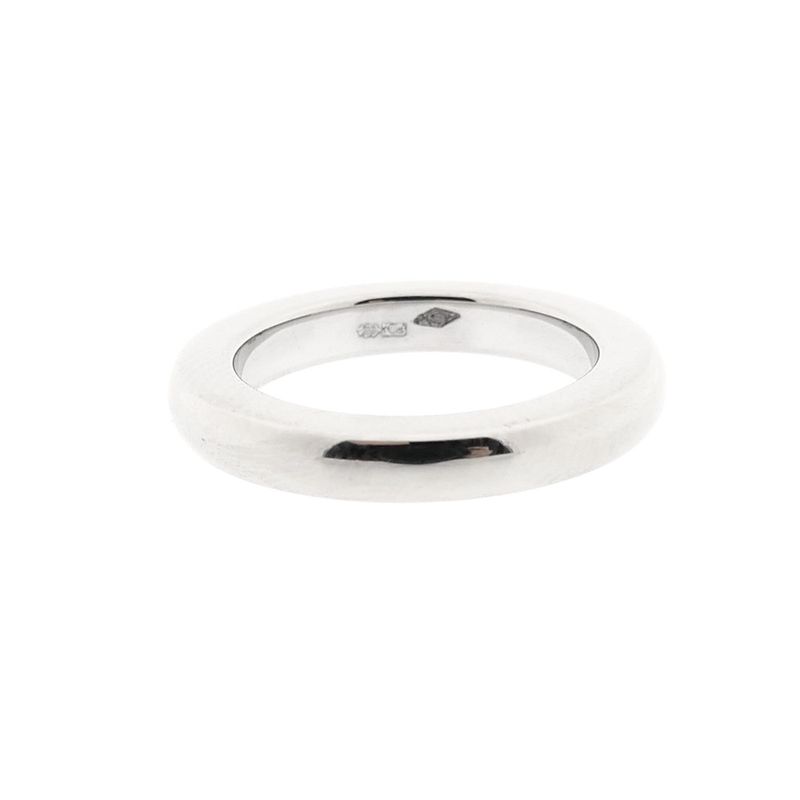 Image 7 of White gold ring with diamonds; 0.08 ct.