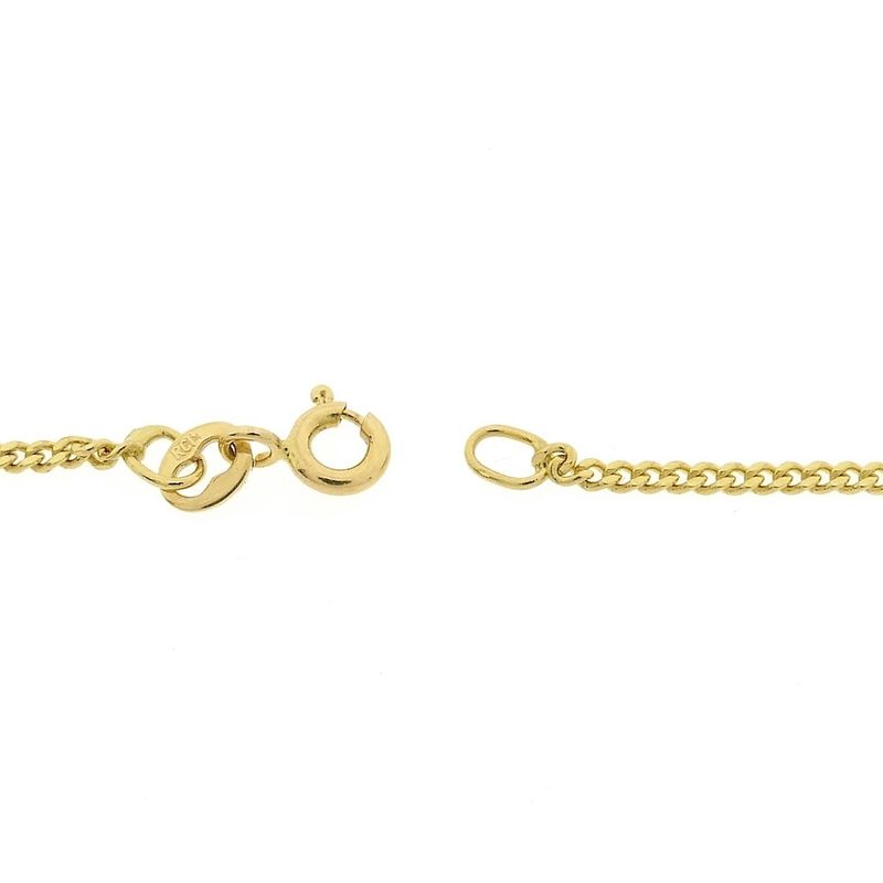 Image 6 of Gold gourmet link chain | 40 cm
