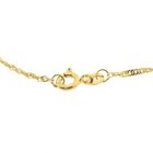 Image 4 of Gold twisted link bracelet; 18 cm | Binder