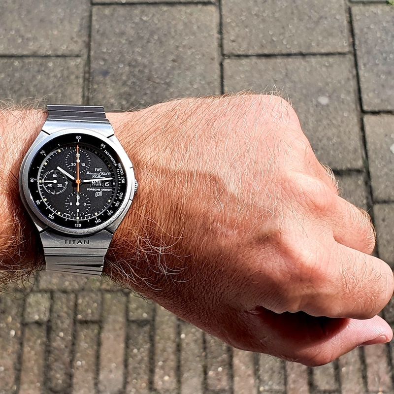 Image 9 of IWC Porsche Design Chronograph; Chronograph men's watch