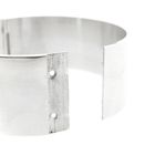 Image 5 of Silver wide slave bracelet | Ø 61.5 mm