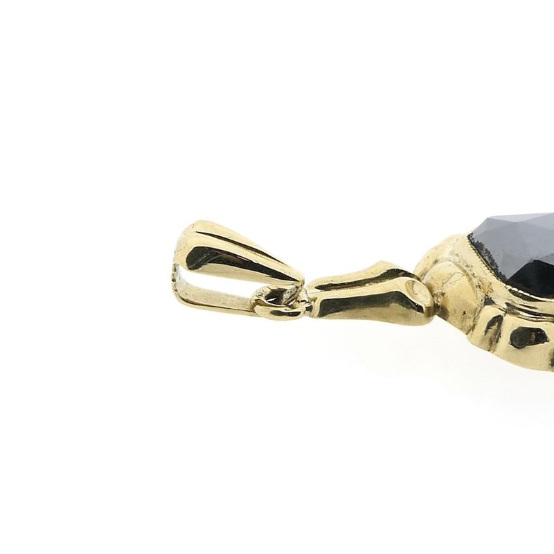 Image 5 of Gold pendant with hematite