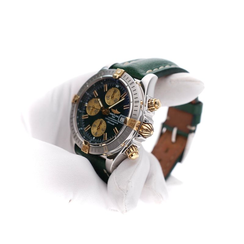 Image 11 of Breitling Chronomat Evolution 'Racing Green' B13356; Automatic Men's Watch