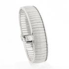 Image 1 of Vintage White Gold Link Bracelet | 19 cm