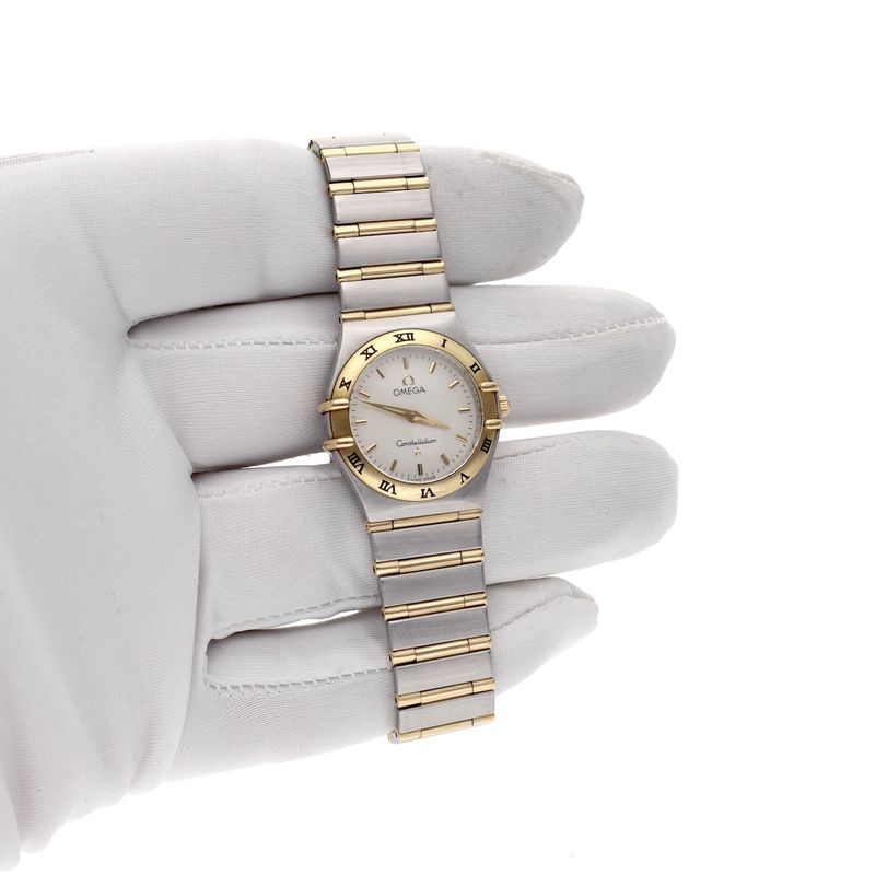 Image 11 of Omega Constellation 1272.30.00 'Full Bar'; 18k gold/steel women's watch