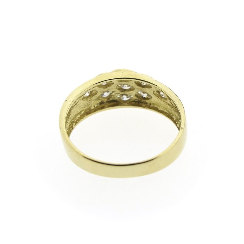 Image 5 of Gold fantasy ring with zirconia