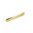 Image 2 of Gold tie slide with diamond; 0.005 ct.