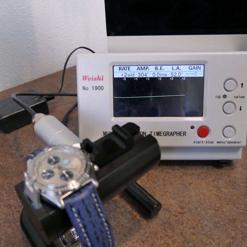 Image 17 of Breitling Chronomat 'Blue Impulse' Chronograph; Limited edition men's watch