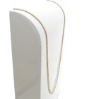 Image 4 of Two-tone gold navy link necklace