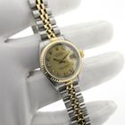 Image 11 of Rolex Lady-Datejust 26mm 69173; 18k. Vintage 18k. gold/steel women's watch with diamonds