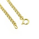 Image 4 of Golden Prince of Wales link chain; 45 cm