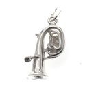 Image 3 of Silver charm; Tuba