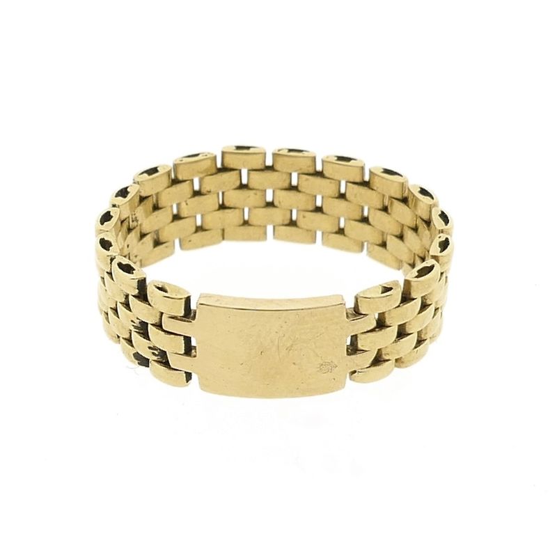 Image 8 of Gold link ring