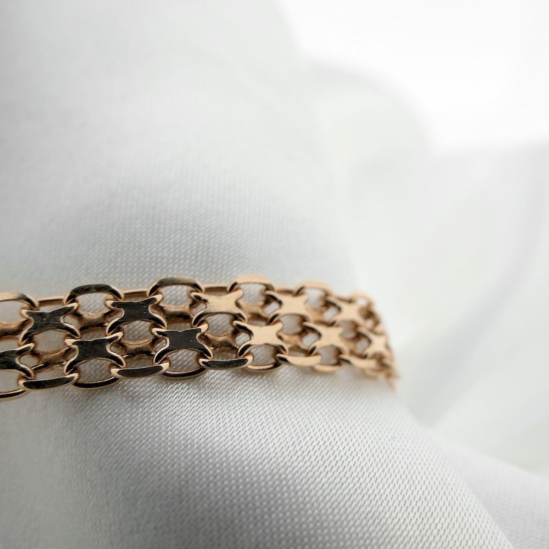 Image 8 of 18K Rose Gold Bracelet | 18.5 cm