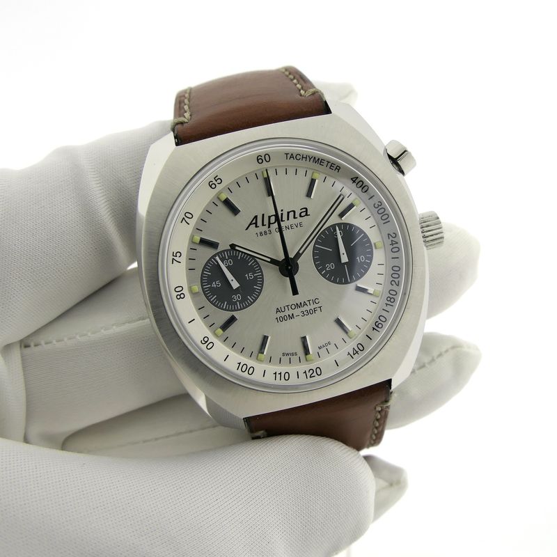 Image 11 of Alpina Startimer Heritage Chronograph; Automatic men's watch