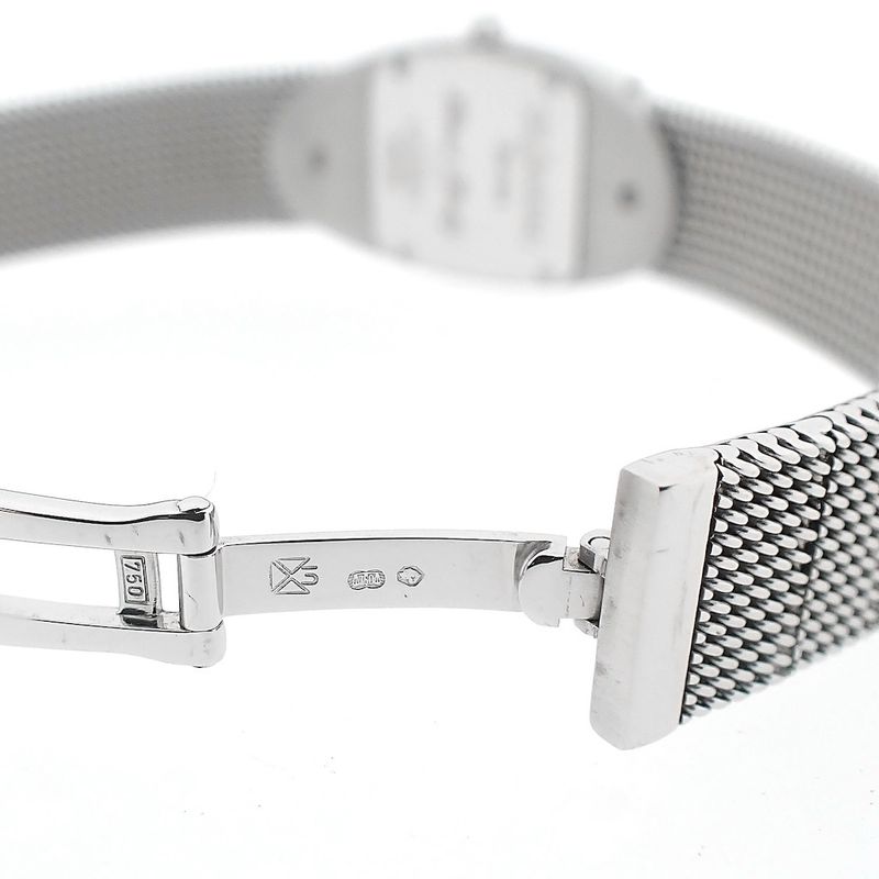 Image 8 of Delaneau 'First Lady'; 18k white gold women's watch with diamonds