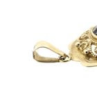 Image 4 of Vintage gold pendant with rock crystal
