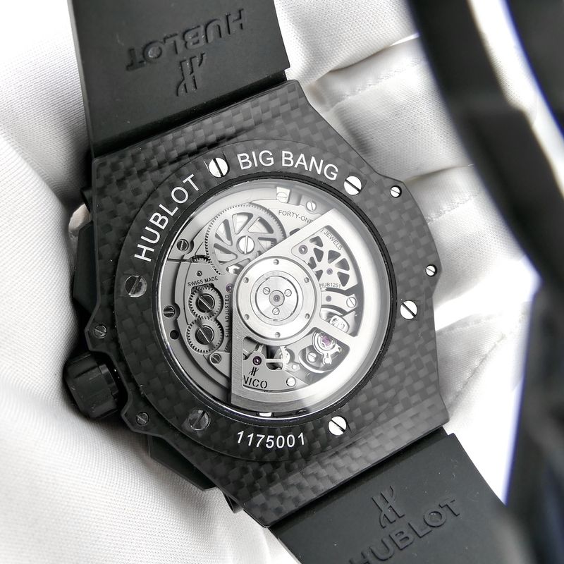 Image 22 of Hublot Big Bang Unico GMT Carbon Blue Ceramic 471.QL.7127.RX; Automatic men's watch