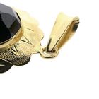 Image 7 of Gold pendant with garnet