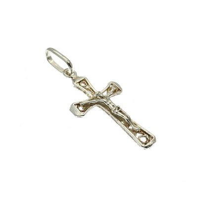 Image 2 of Silver pendant of a cross