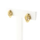 Image 4 of Gold stud earrings as a button