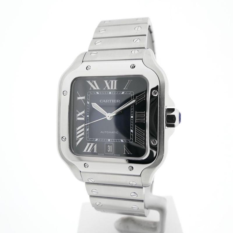 Image 1 of Cartier Santos 'Large' 4072 WSSA0018; Automatic men's watch