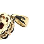 Image 6 of Vintage gold pendant with garnet