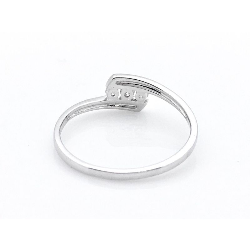 Image 6 of 9 carat ring with 0.10 ct diamonds.