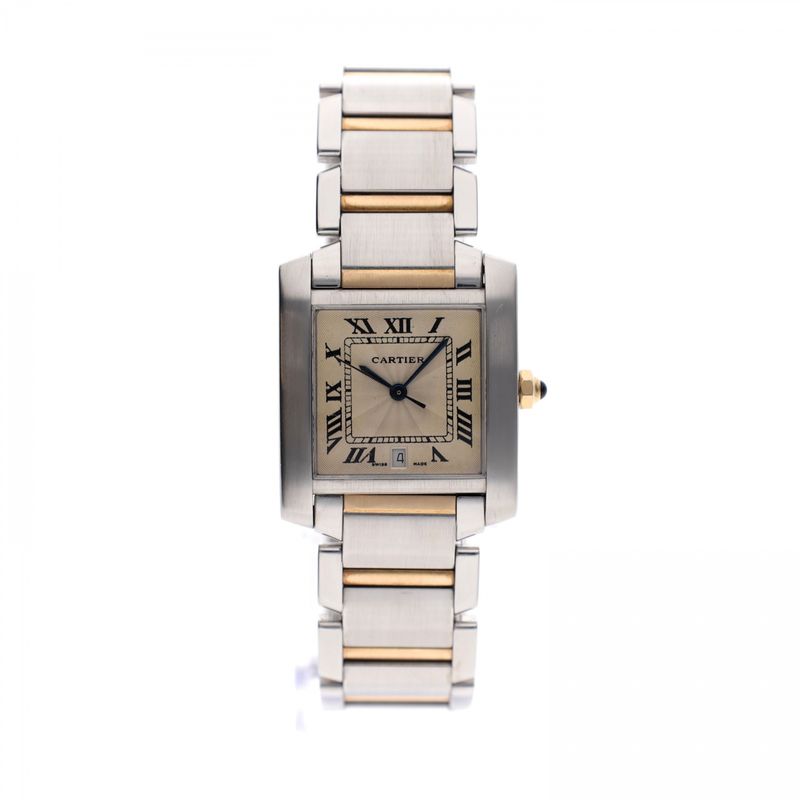Image 1 of Cartier Tank Française 2302 W51005Q4; Automatic Watch