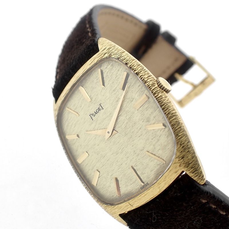 Image 2 of Piaget 'Black Tie Emperador'; 18k gold watch