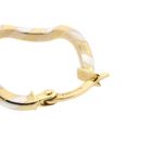 Image 10 of Bicolor Gold Earrings; Ø 19.5 mm