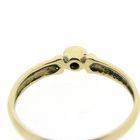 Image 4 of Gold solitaire ring with diamond | 0.08 ct.