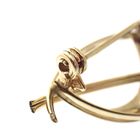 Image 4 of Golden fantasy brooch