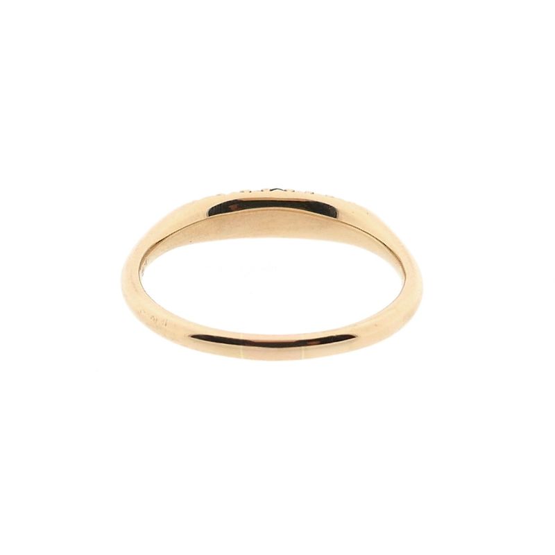 Image 5 of Rose Gold Ring with Diamonds; Approx. 0.28 ct.