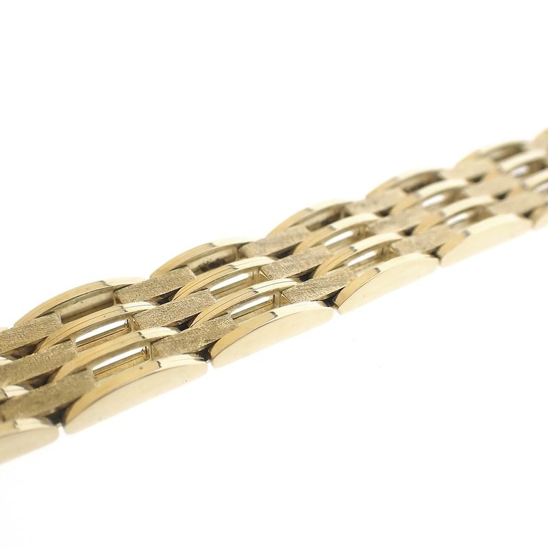 Image 4 of Gold tank link bracelet