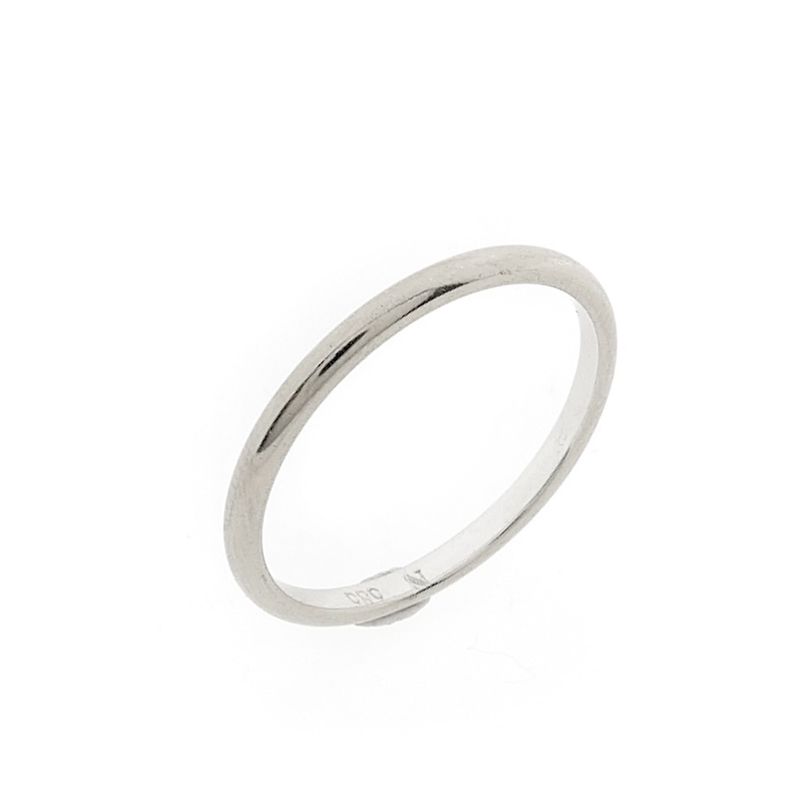 Image 1 of White gold sliding ring