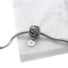Image 2 of Pandora charm; Silver; Love Transforms Us