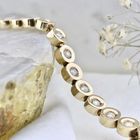 Image 2 of Gold tennis bracelet with 0.82 ct. diamond | 20 cm