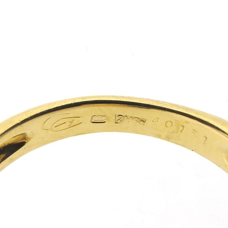 Image 8 of Carrera y Carrera vintage gold ring with diamonds; 0.20 ct.