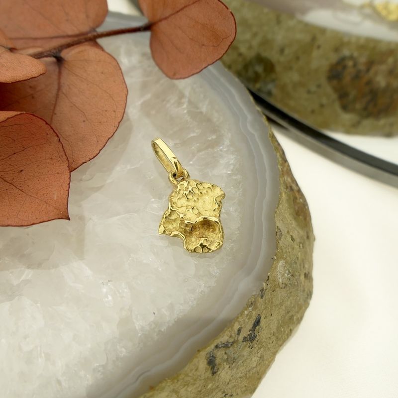 Image 2 of Gold pendant; Riitta Hakala style